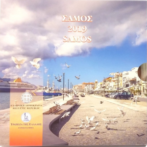 GREECE 2019 - EURO COIN SET - SAMOS